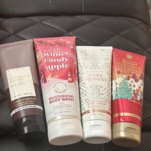Bath & Body Works Winter Candy Apple Red Body Wash